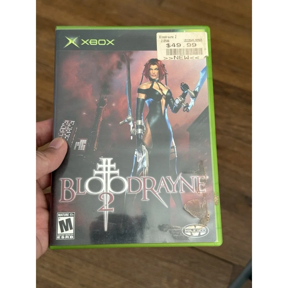 Bloodrayne 2 Microsoft XBOX Game , Good Condition, Complete